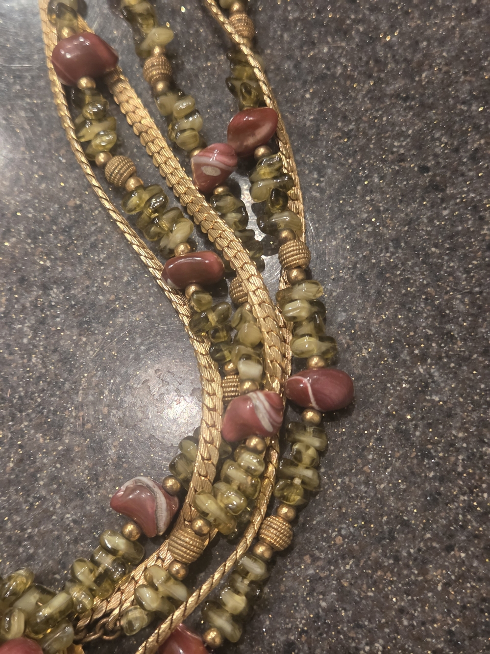 Vintage Hattie Carnegie Multi Strand Necklace - Picture 4 of 5